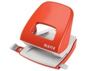 Stolní děrovač Leitz NeXXt 5008, 30 listů, světle červený