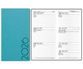 Diář Jakub Tora, týdenní, kapesní, tyrkysový 2026