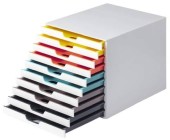 Zsuvkov box VARICOLOR, 10 pihrdek, bl