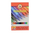Pastelky Koh-i-noor Progresso 8756, sada 12 ks